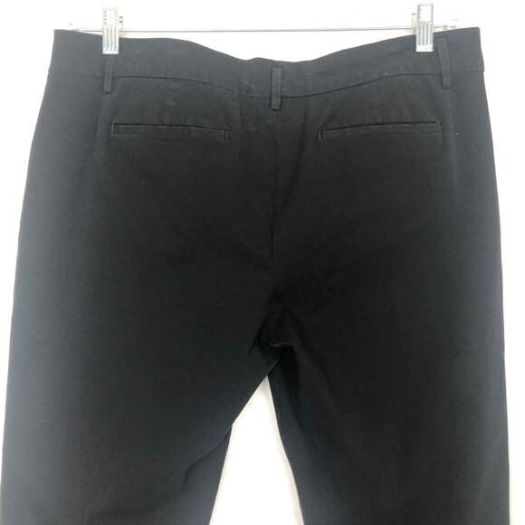 Worthington High-Rise Black Ankle Pants Size 12 Career Workwear Casual - Picture 7 of 11